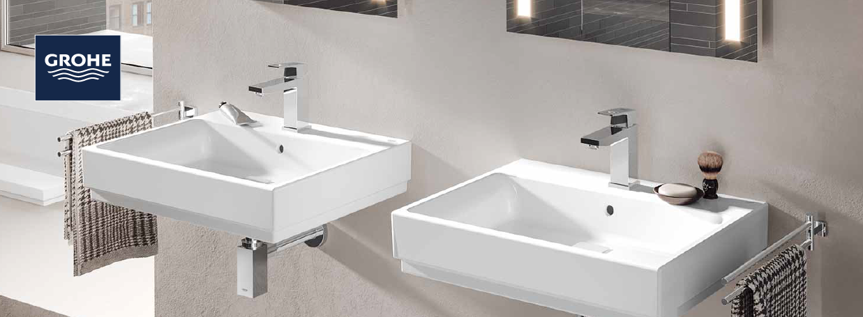 Pillar Taps from GROHE at xTWO